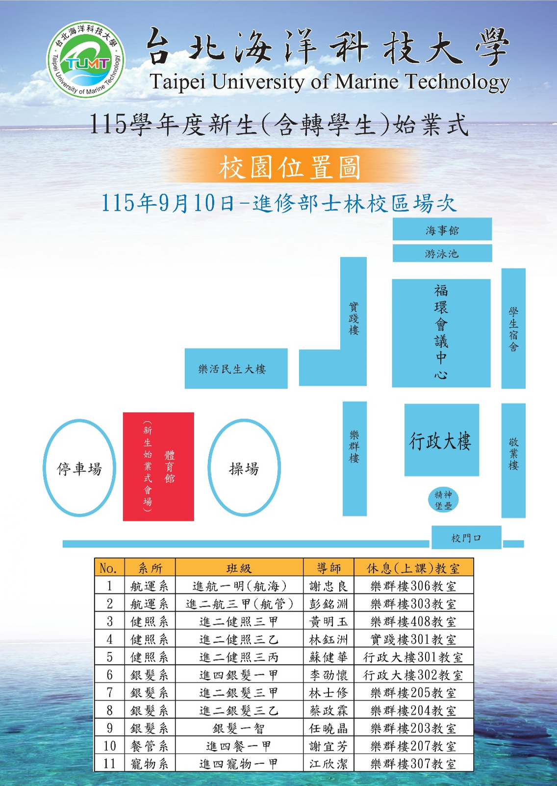 進修部新生始業式