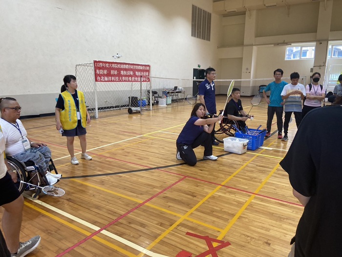 112學年度大專院校適應體育暨體驗營活動 活動照片圖片